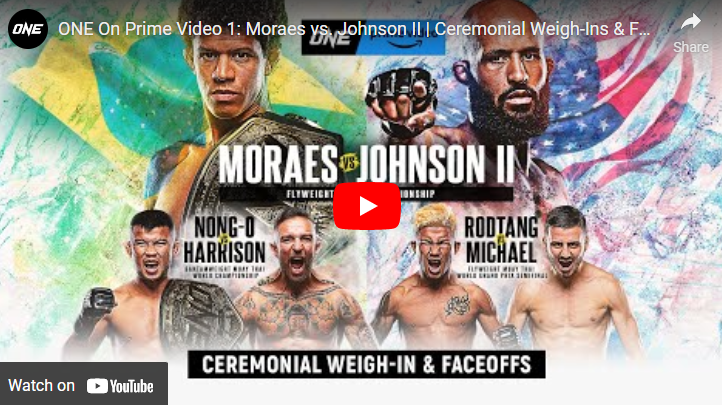 Adriano Moraes v Demetrious Johnson 2 MMA
