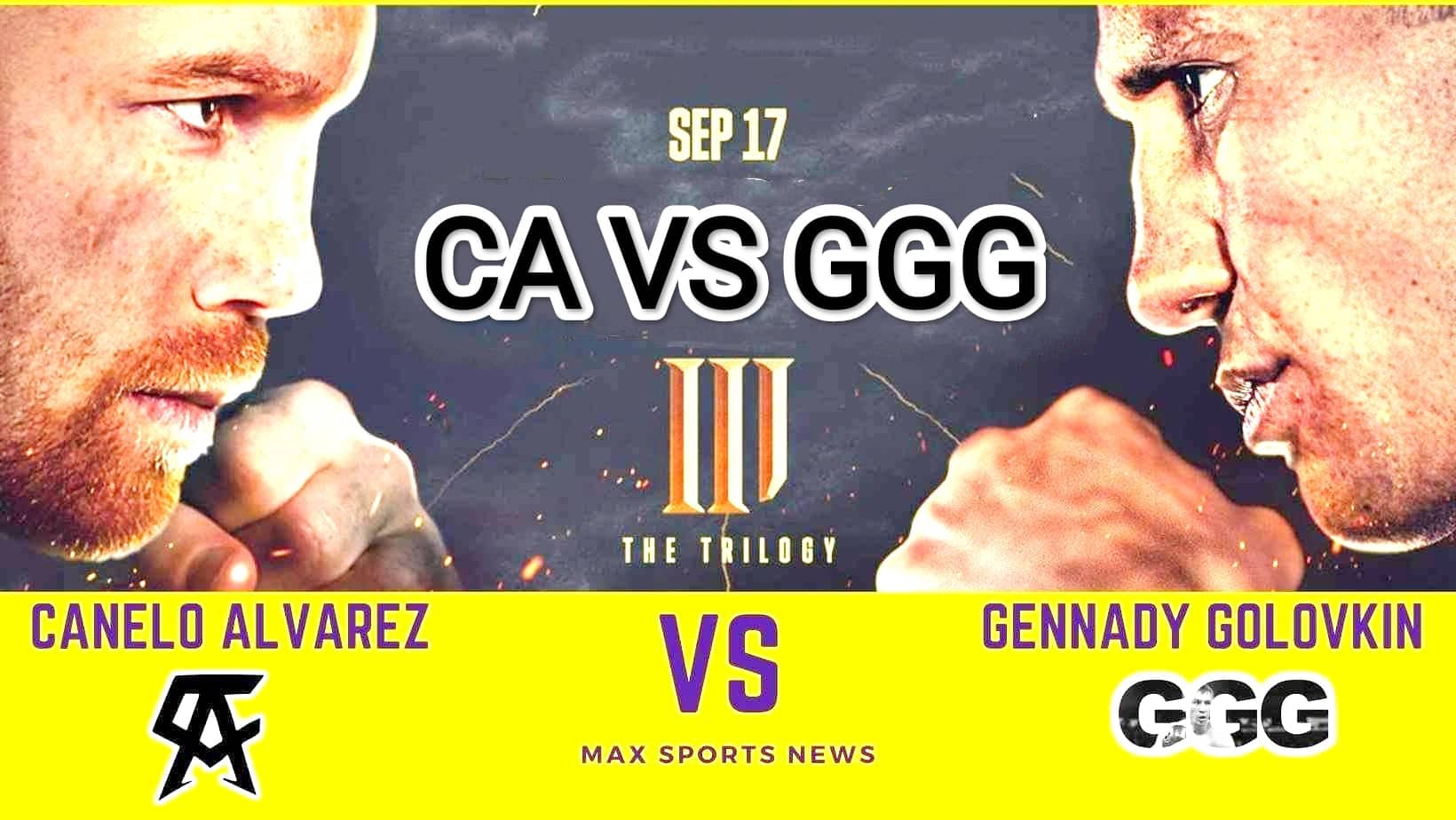 Canelo Alvarez vs Gennadiy Golovkin III